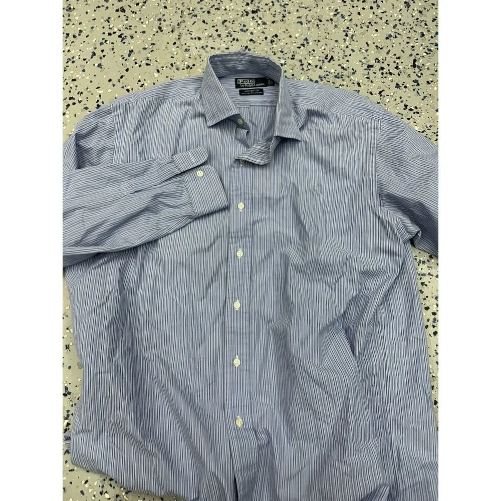Ralph Lauren Shirt Men's Multicolor Pony Button Down‎ Plaid Size L